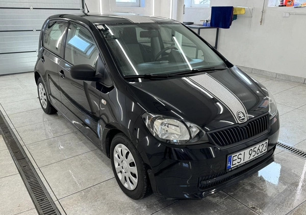 Skoda Citigo cena 17900 przebieg: 158800, rok produkcji 2012 z Sieradz małe 191